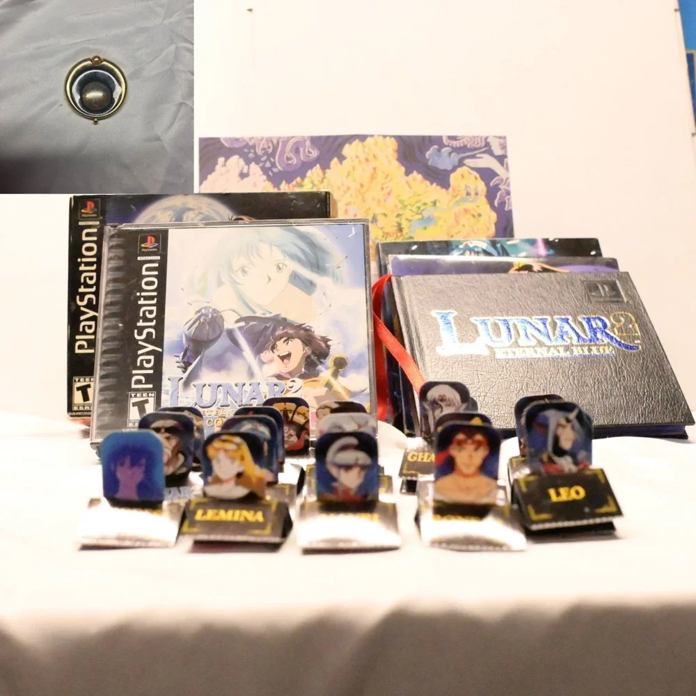 Lunar 2 Eternal Blue Complete Collector's Edition PS1 Box Set